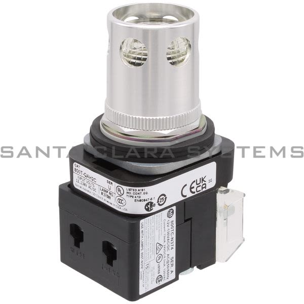 Allen Bradley 800T-QAH2C Pushbutton Product Image