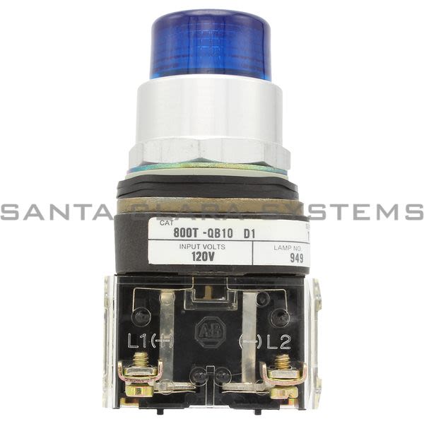 Allen Bradley 800T-QB10BD1 Pushbutton Product Image