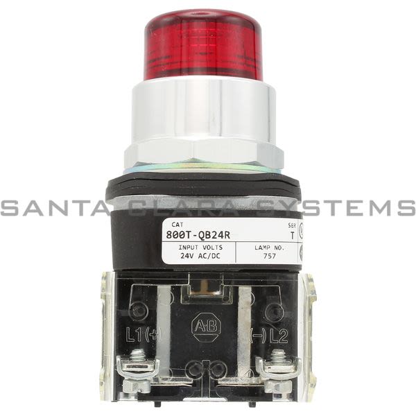 Allen Bradley 800T-QB24R Push Button Product Image