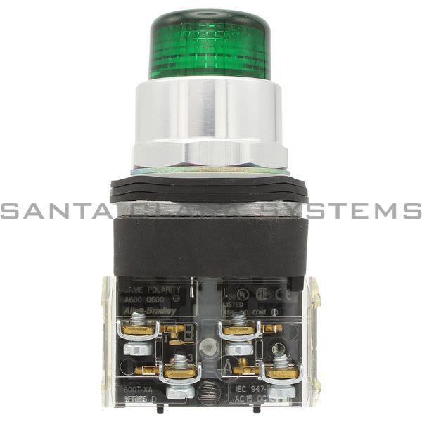 Allen Bradley 800T-QBH10G Pushbutton Product Image