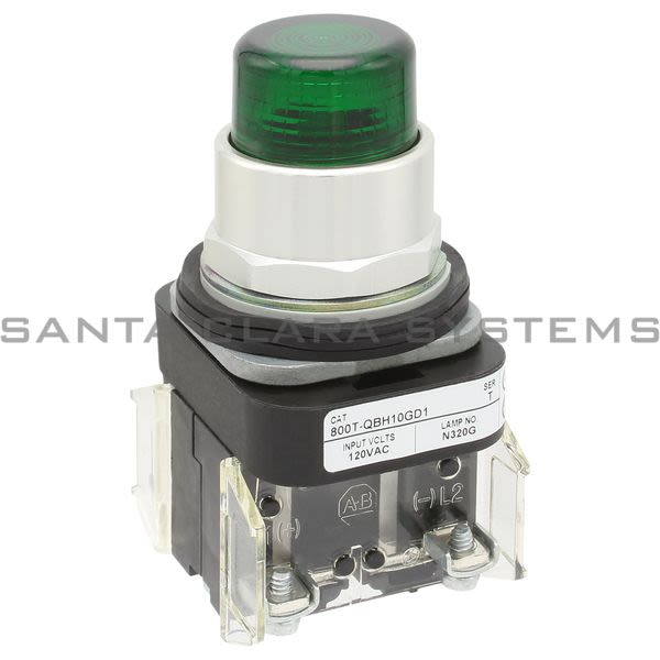 Allen Bradley 800T-QBH10GD1 Pushbutton Product Image