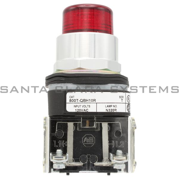 Allen Bradley 800T-QBH10R Pushbutton Product Image
