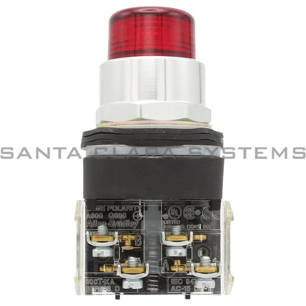Allen Bradley 800T-QBH10R Pushbutton Product Image