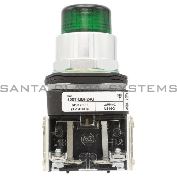 Allen Bradley 800T-QBH24G Pushbutton Product Image