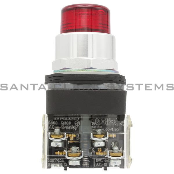 Allen Bradley 800T-QBH24R Pushbutton Product Image