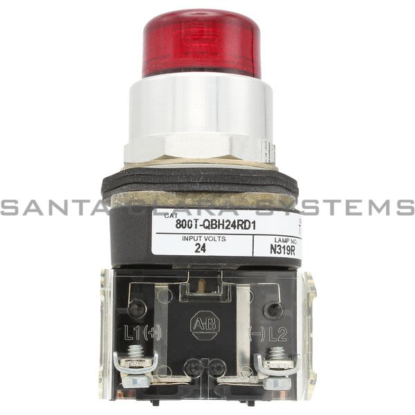 Allen Bradley 800T-QBH24RD1 Pushbutton Product Image
