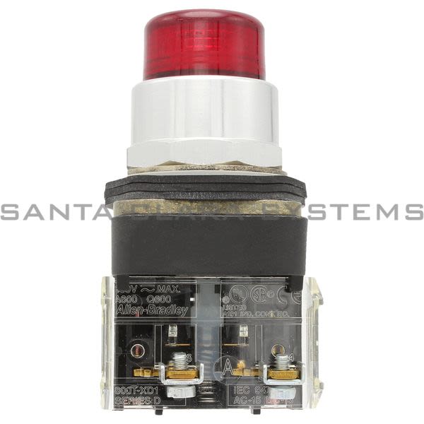 Allen Bradley 800T-QBH24RD1 Pushbutton Product Image