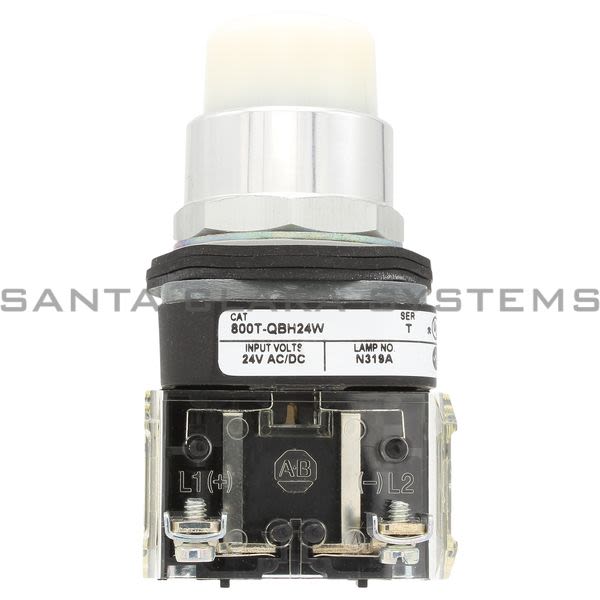 Allen Bradley 800T-QBH24W Pushbutton Product Image