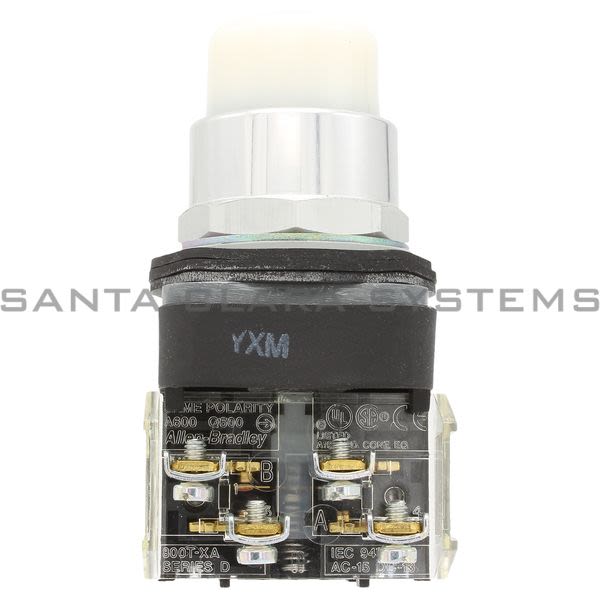 Allen Bradley 800T-QBH24W Pushbutton Product Image