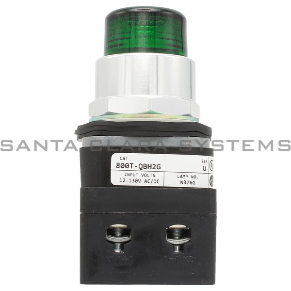 Allen Bradley 800T-QBH2G Pushbutton Product Image