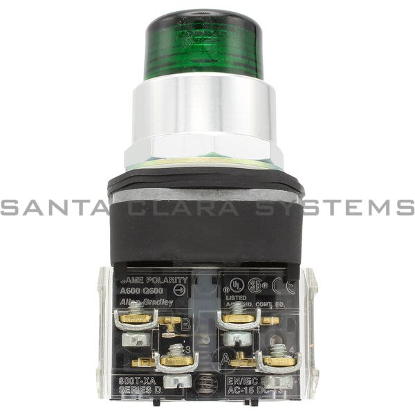 Allen Bradley 800T-QBH2G Pushbutton Product Image