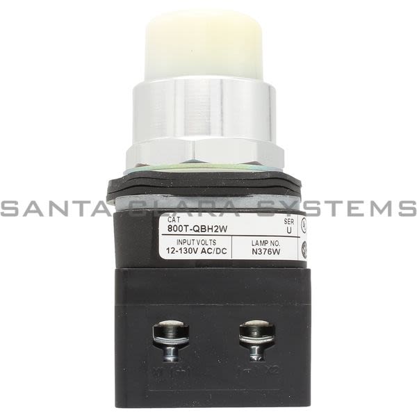 Allen Bradley 800T-QBH2W Pushbutton Switch Product Image