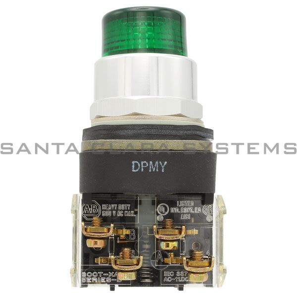 Allen Bradley 800T-QBL10G Pushbutton Product Image