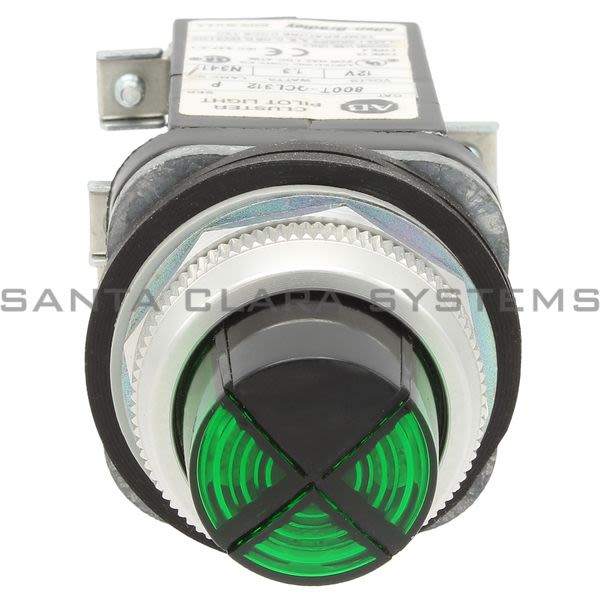 Allen Bradley 800T-QCL312GGXG Cluster Pilot Light Product Image