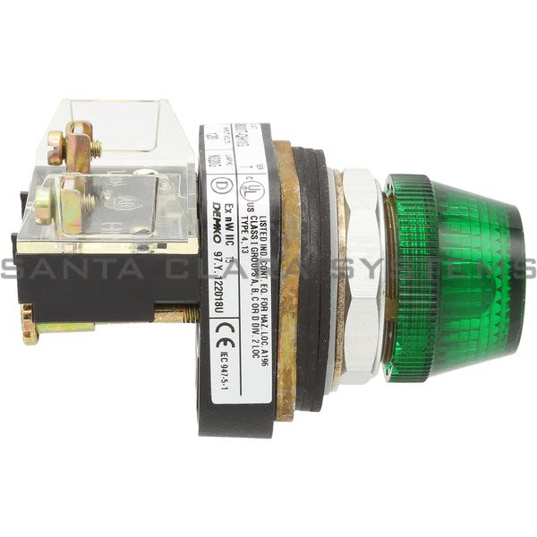 Allen Bradley 800T-QH10G Pilot Light Product Image