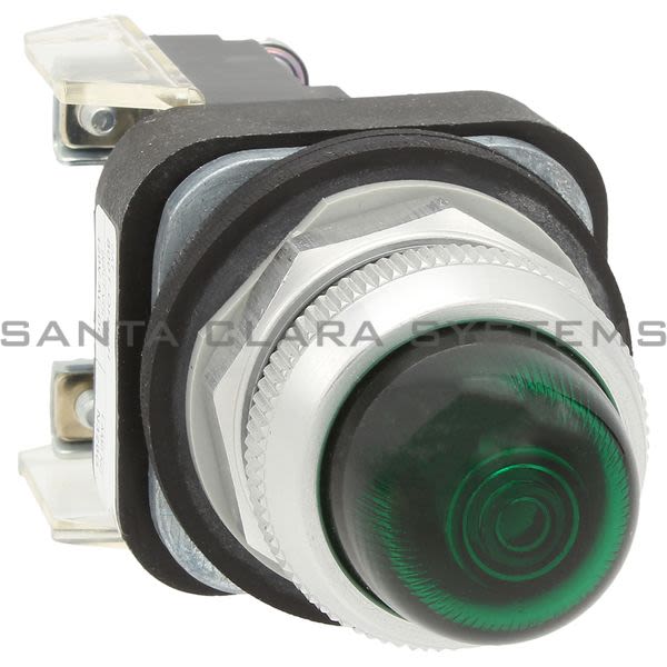 Allen Bradley 800T-QH10H Pilot Light | Green Product Image