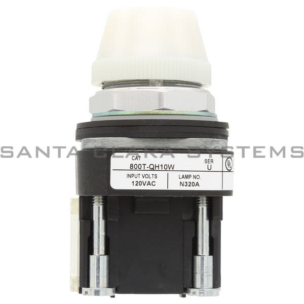 Allen Bradley 800T-QH10W Pilot Light Product Image