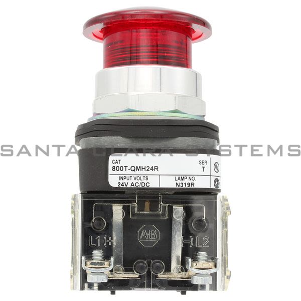 Allen Bradley 800T-QMH24R Pushbutton Product Image