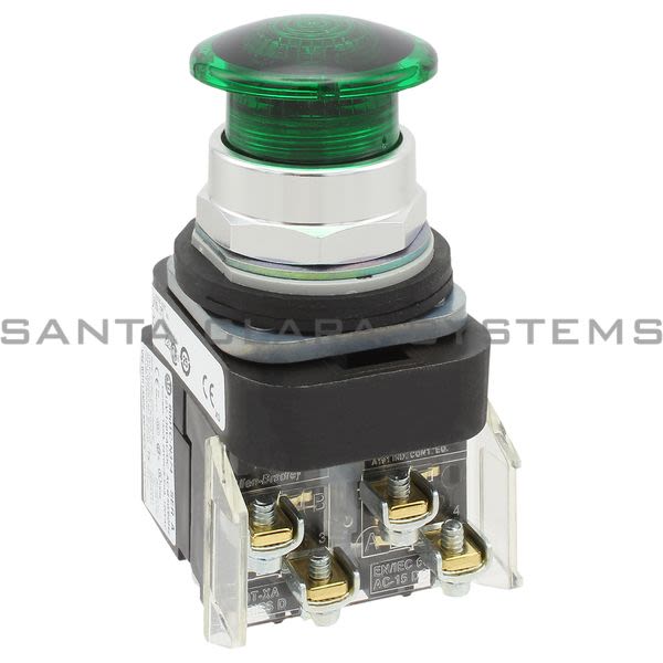 Allen Bradley 800T-QMH2G Push Button Product Image