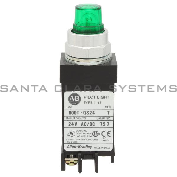 Allen Bradley 800T-QS24G Pilot Light Product Image