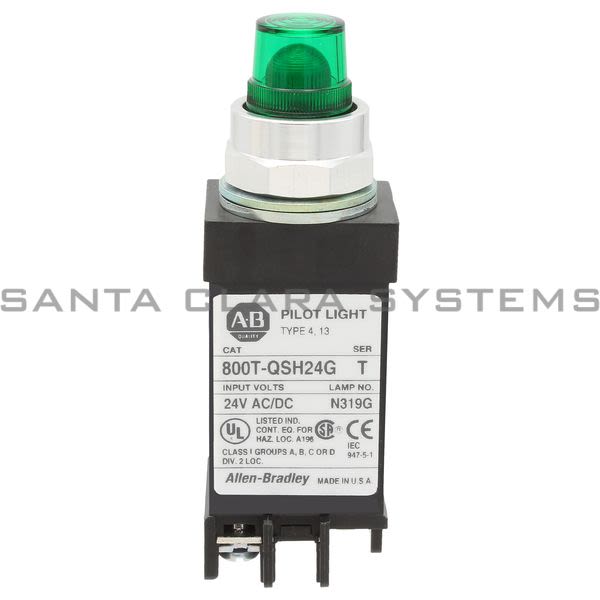Allen Bradley 800T-QSH24G Pilot Light Product Image