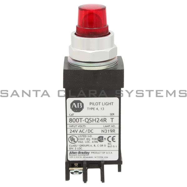 Allen Bradley 800T-QSH24R Pilot Light Product Image