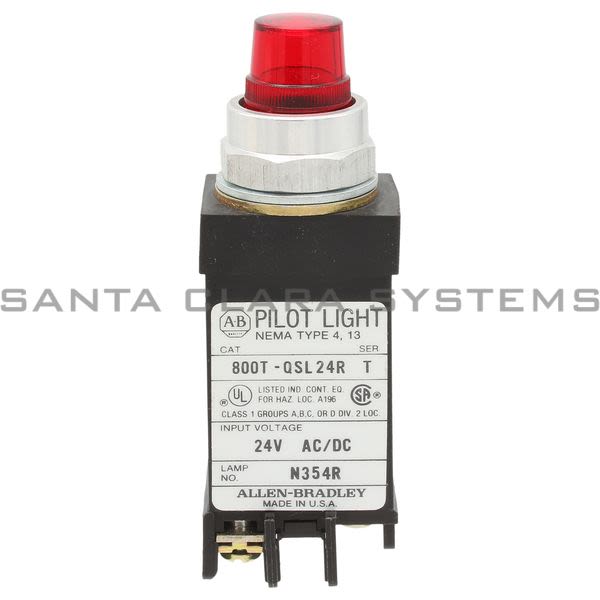 Allen Bradley 800T-QSL24R Pilot Light Product Image