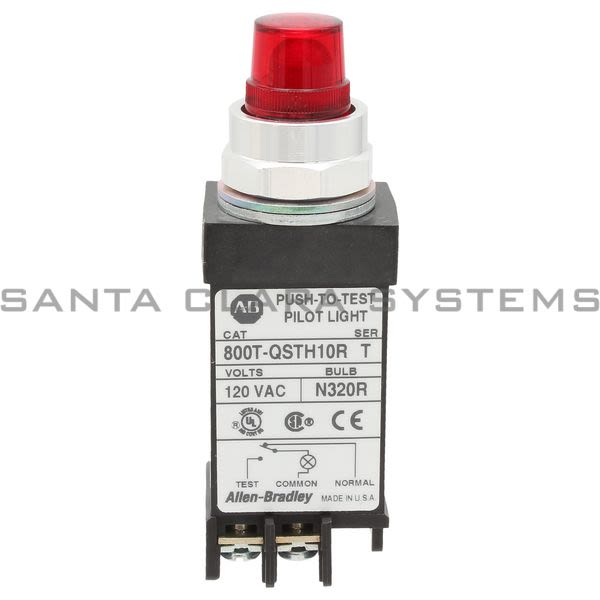 Allen Bradley 800T-QSTH10R Pilot Light Product Image