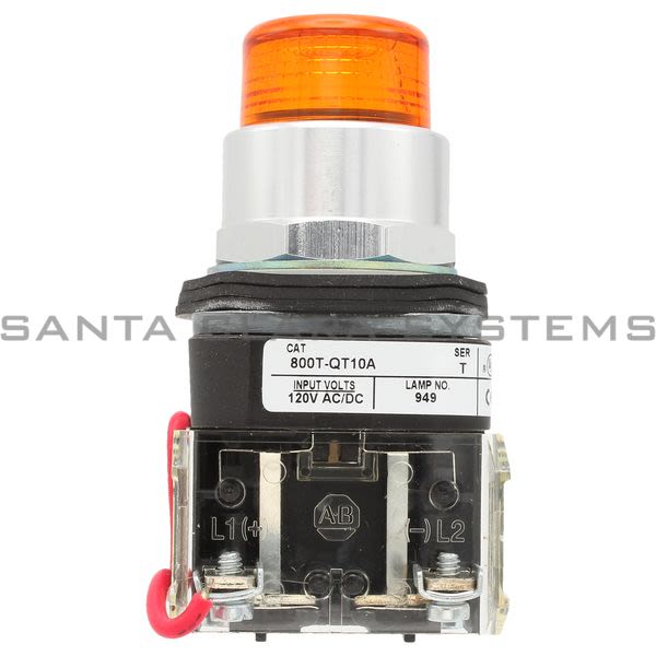 Allen Bradley 800T-QT10A Pilot Light Product Image