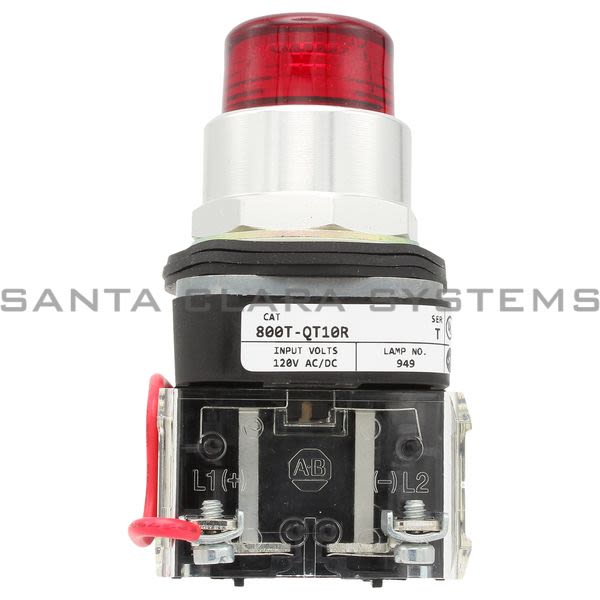 Allen Bradley 800T-QT10R Pilot Light Product Image