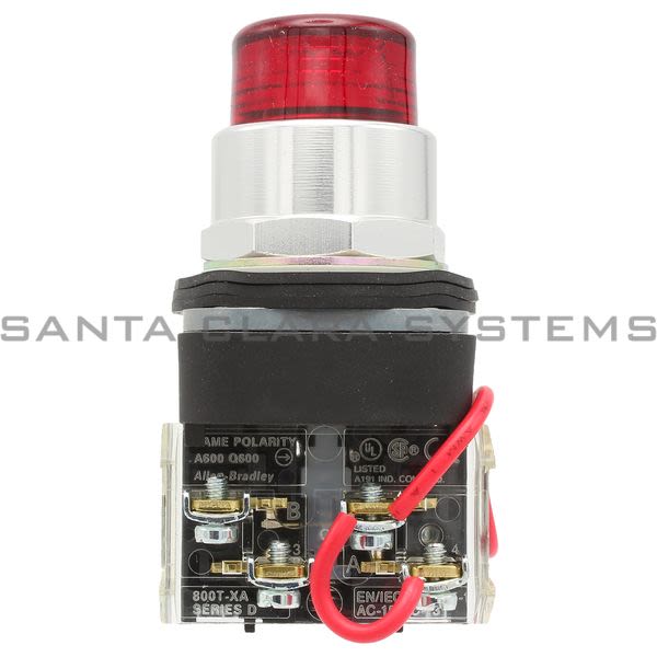 Allen Bradley 800T-QT10R Pilot Light Product Image