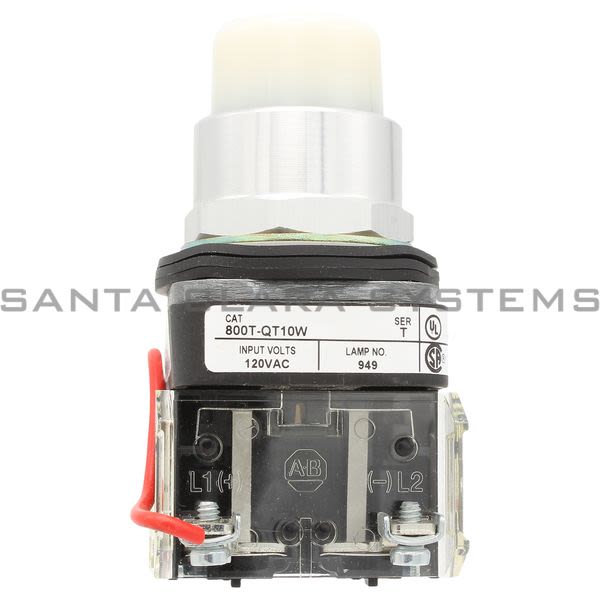 Allen Bradley 800T-QT10W Pilot Light Product Image