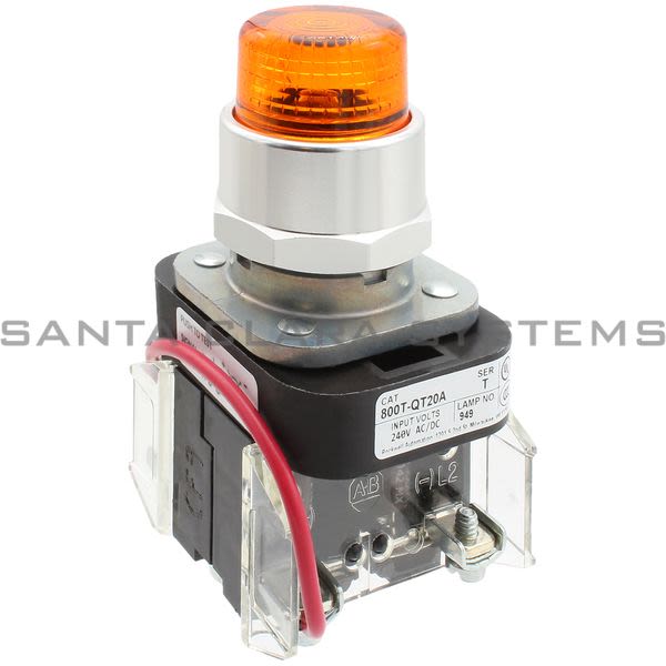 Allen Bradley 800T-QT20A Pilot Light Product Image