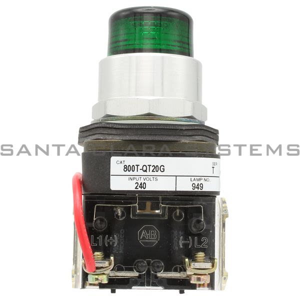 Allen Bradley 800T-QT20G Pilot Light Product Image