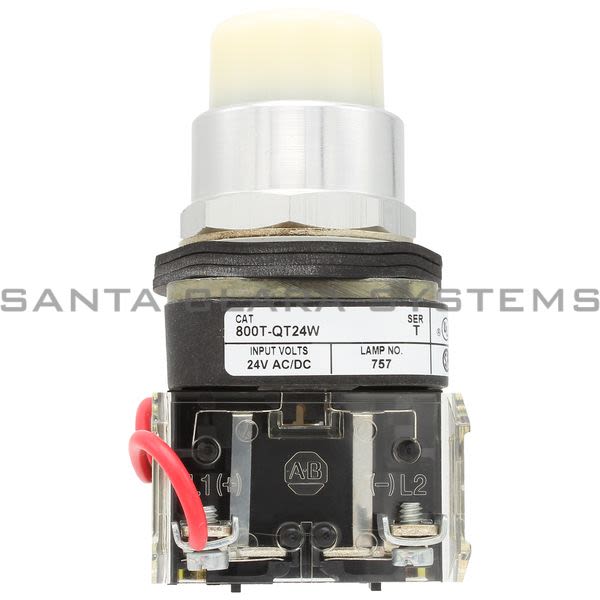 Allen Bradley 800T-QT24W Pilot Light Product Image