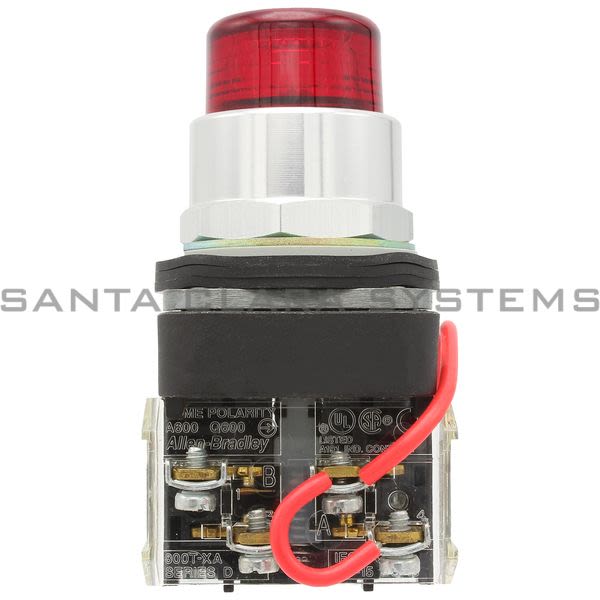 Allen Bradley 800T-QTH10R Pushbutton Product Image