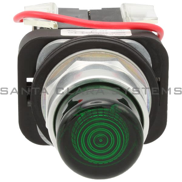 Allen Bradley 800T-QTH12G Pilot Light LED Cluster Push-to-Test Product Image