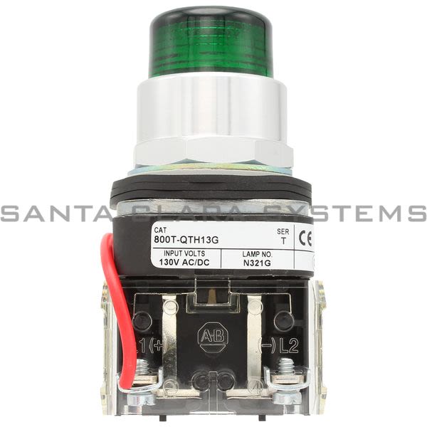 Allen Bradley 800T-QTH13G Pilot Light Product Image