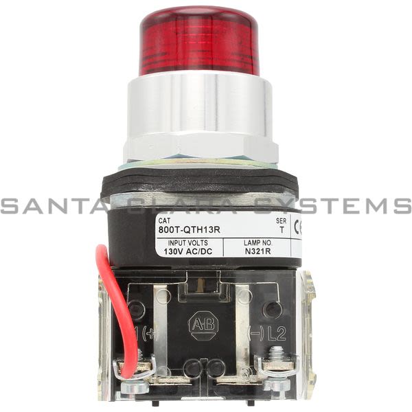 Allen Bradley 800T-QTH13R Pilot Light Product Image