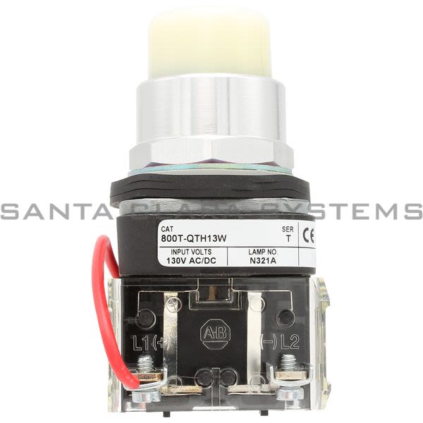 Allen Bradley 800T-QTH13W Pilot Light Product Image