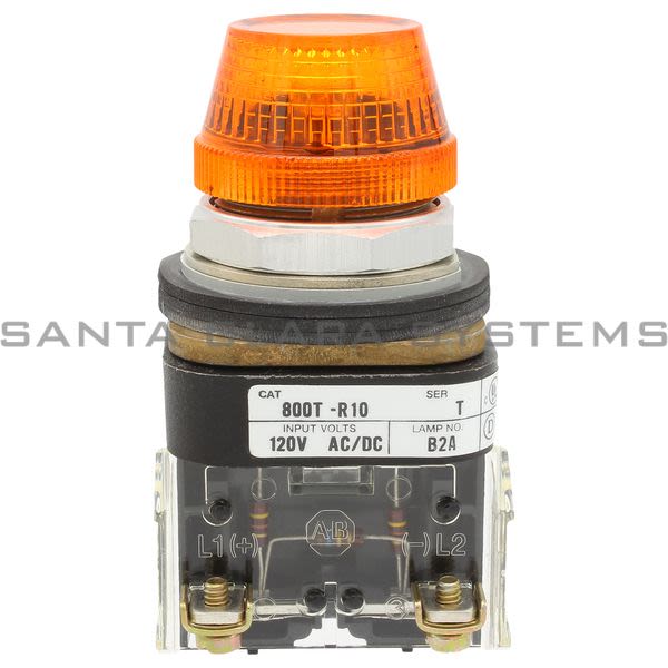 Allen Bradley 800T-R10A Pilot Light Product Image