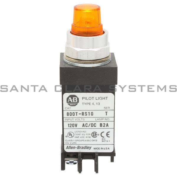 Allen Bradley 800T-RS10A Pilot Light | Amber Product Image