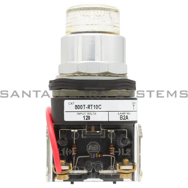 Allen Bradley 800T-RT10C Pilot Light Product Image