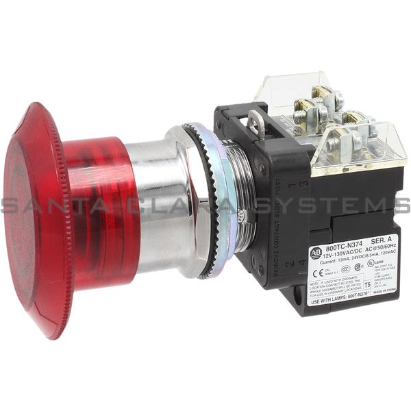 Allen Bradley 800T-TFXJTQH2RA Pushbutton Product Image