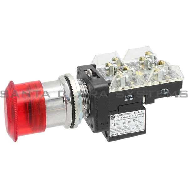 Allen Bradley 800T-TFXTQH2RG1 Pushbutton Product Image