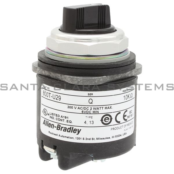 800TU29 Allen Bradley In stock and ready to ship Santa Clara Systems