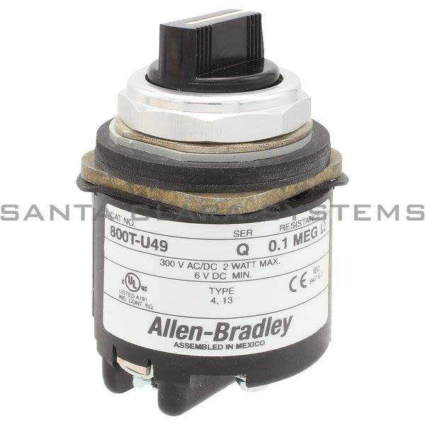 Allen Bradley 800T-U49 Potentiometer Unit Product Image