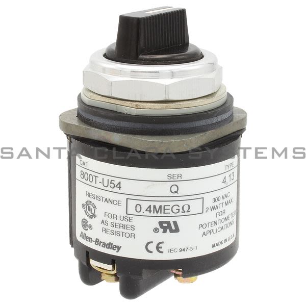 Allen Bradley 800T-U54 Potentiometer Unit Product Image