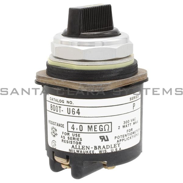 Allen Bradley 800T-U64 Potentiometer Unit Product Image