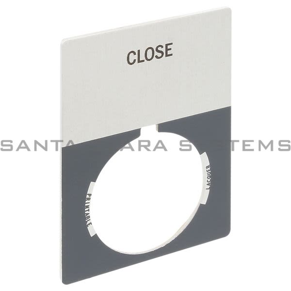 Allen Bradley 800T-X502J 800T Legend Plate,Jumbo,Close Product Image